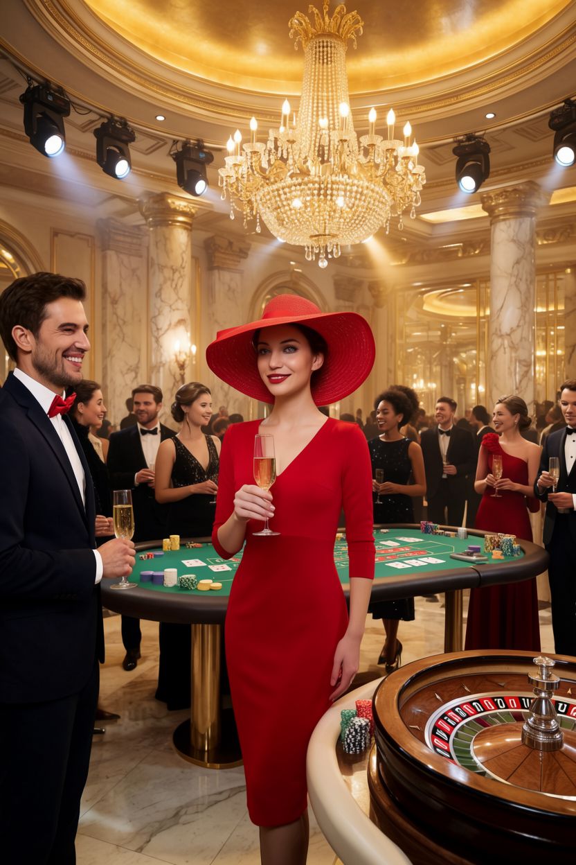 Casino event atmosphere