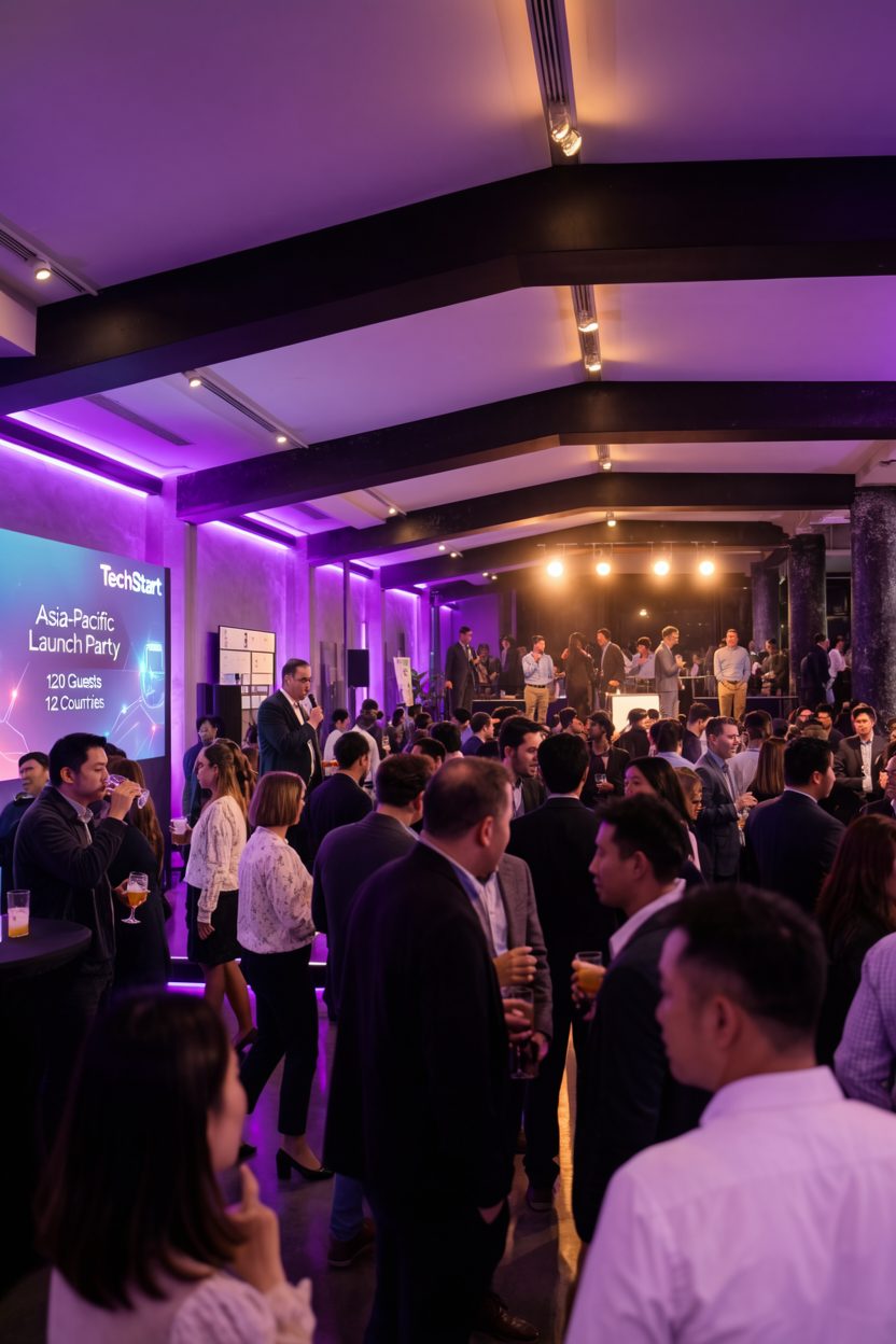TechStart Asia-Pacific Launch Party